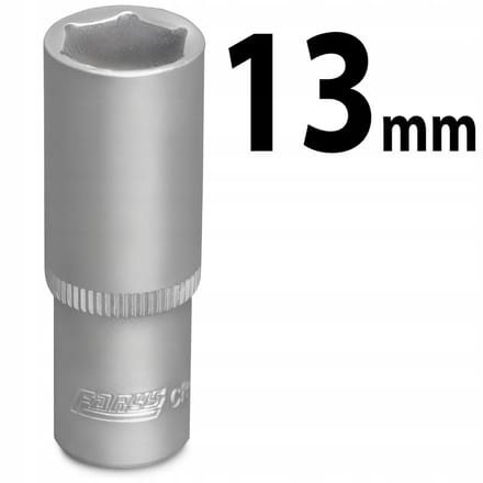 Lange 13 mm 1/4" zeshoekige kraan, CrV-staal, FR1428