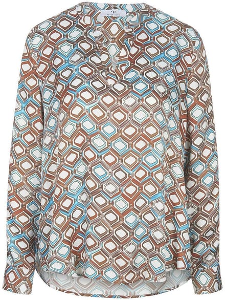 Overslagblouse Van Peter Hahn wit