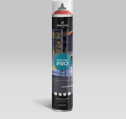 Soppec Tracing® Pro Lijnmarkering 750ml kleur rood