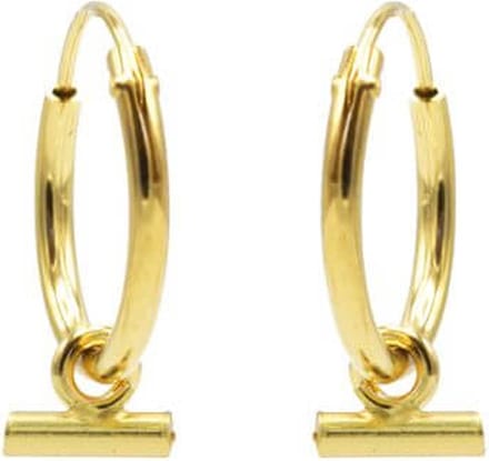 Karma Oorringen Hoops Horizontal Tube Goud