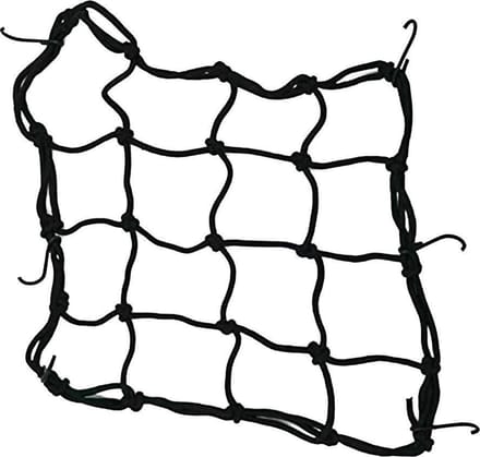 BukkitBow - Bagage Net Elastisch - Elastische Bagagespin / Net / Bagage Koord - 6 Haken