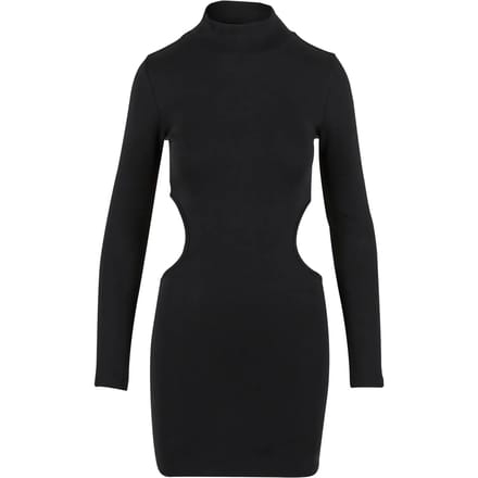 Urban Classics - Cut Out Mini jurk - XL - Zwart