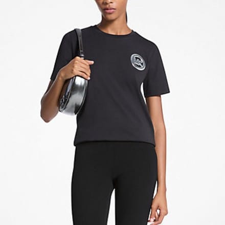 MICHAEL KORS MK CHARM SMALL TEE Zwart M EU