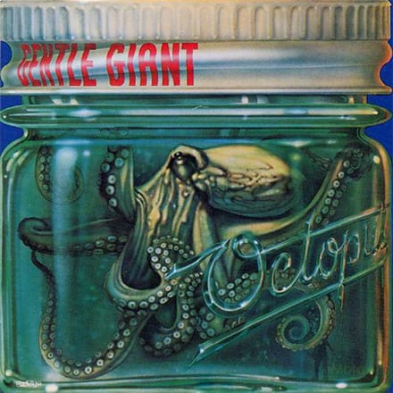 CD GENTLE GIANT Octopus CK32022 Columbia 1990 Canada Rock Gebruikt blue