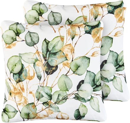 GLADE - Set van 2 tuinkussens - Meerkleurig - Polyester