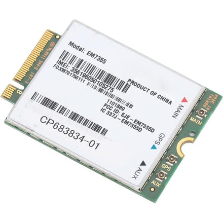 Voor Sierra Wireless AirPrime EM7355 100Mbps Notebook Ingebouwde 4G LTE Module voor AT&t Verizon gray
