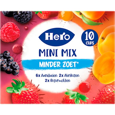 Jam mini mix minder zoet