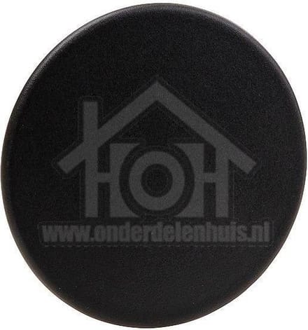 Bosch Branderdeksel Zwart, Mat, 90mm ER512502W, ER627501N 00423536