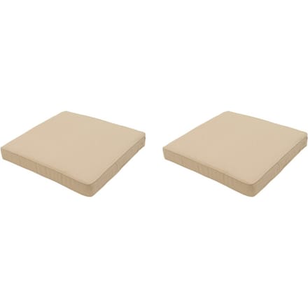 Madison - Lounge Profi-Line Zitkussen Beige canvas eco+ - Ca. 60x60 cm - Set van 2