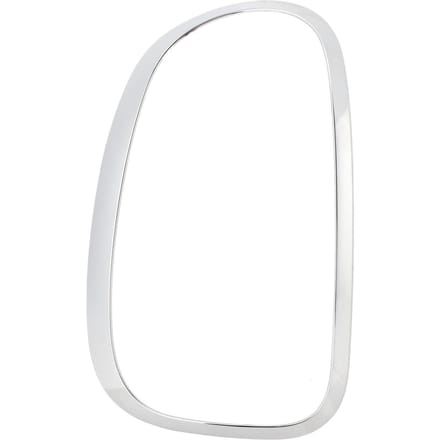 Chrome Achterlichtkap Beschermende Achterlicht Bezel Vervanging voor Cooper R60 Countryman 2013-2016 Links: white