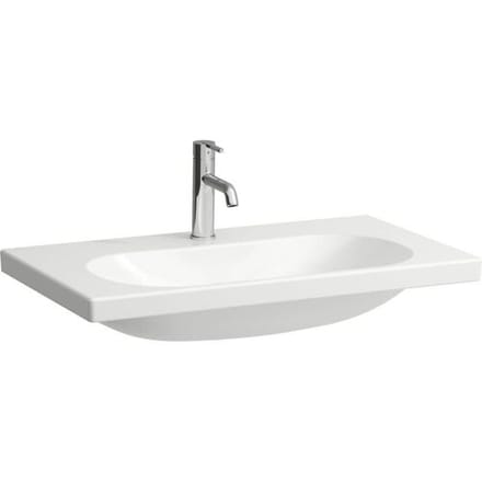 LAUFEN LUA washbasin 80 x 46 cm with tap hole, without overflow H8100870001561