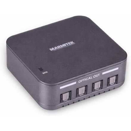 Marmitek Split TS14 audio splitter - Toslink splitter - 1 in - 4 uit