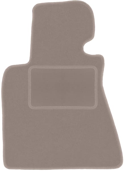 Beige bestuurdersmat voor: BMW 7 E66 sedan lang (2001-2008)