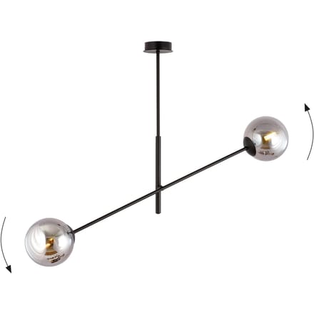 2-lichts hanglamp Lena | Cozyhouse