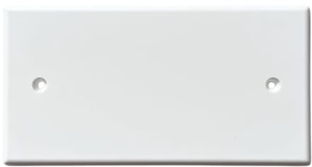 Cassette Deksel - Afdekplaat Doos - Elektrische Installatie - Compatibel Matix Serie - 14.5 x 7.5 cm - Wit