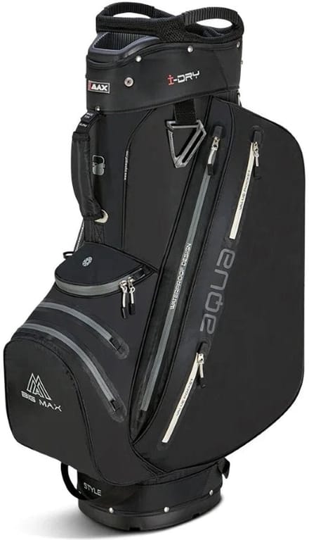 Big Max Aqua Style 4 - Waterdichte Golftas - Cartbag - Zwart