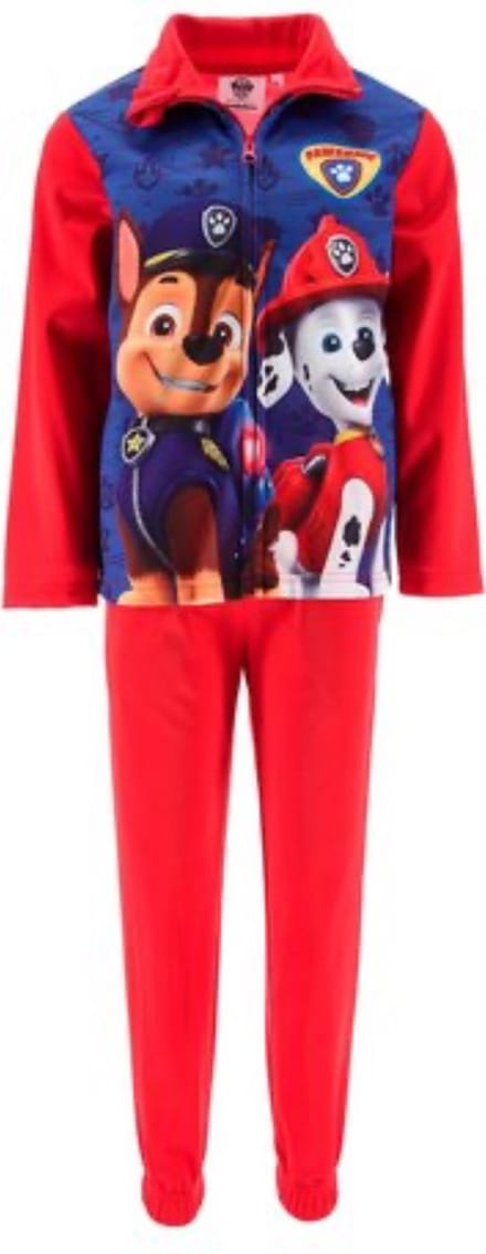 Paw Patrol Set - Trainingspak - Rood - Maat 116 (tot 6 jaar)