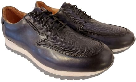Adventure Sneaker Turijn Blauw Print