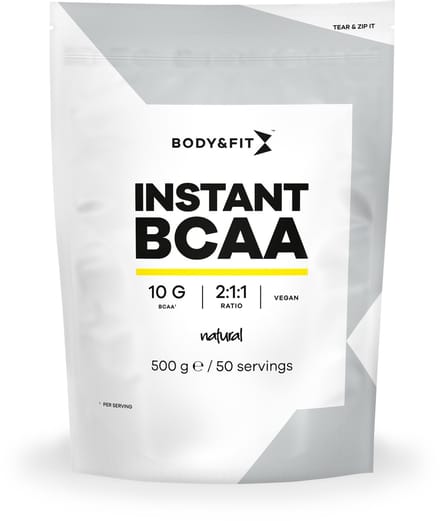Body & Fit Instant BCAA - Naturel Aminozuren - 500 gram (50 doseringen)