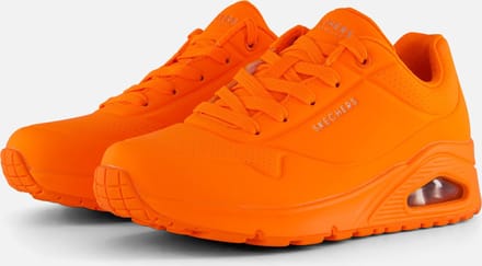 Skechers Uno - Night Shades Dames Sneakers - Oranje