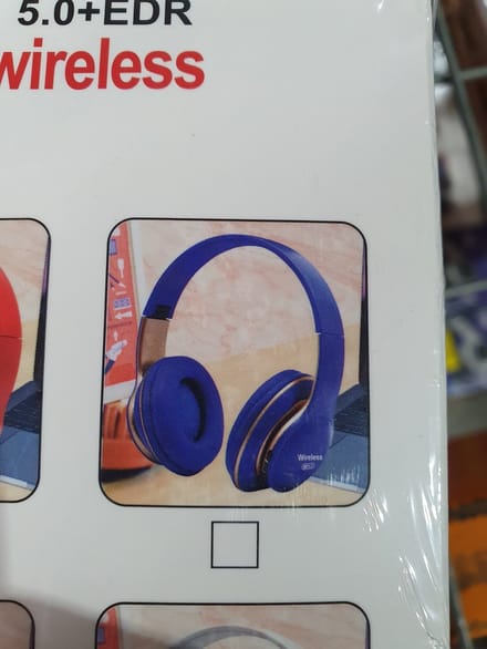 Draadloze Bluetooth Headset Blauw