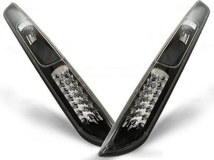 Achterlichten FORD FOCUS MK2 09 04-08 HATCHBACK ZWART LED