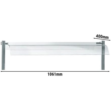 GGM Gastro Glasabdeckung KOPENHAGEN - 1060mm
