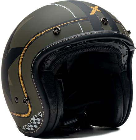 DXR Jethelm - Element Military - Groene Mat - XS