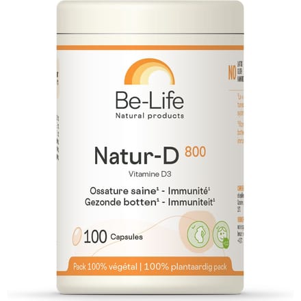 Be-Life Natur-D 800 100 Capsules