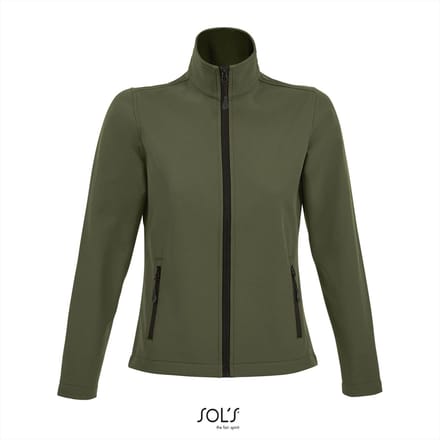 SOL'S Women´s Softshell Zip Jacket Race L838 - Army - S