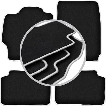 CARLUX-SILVER automatten voor: Mazda 323 BJ sedan, hatchback, break, stationwagen (1998-2003)
