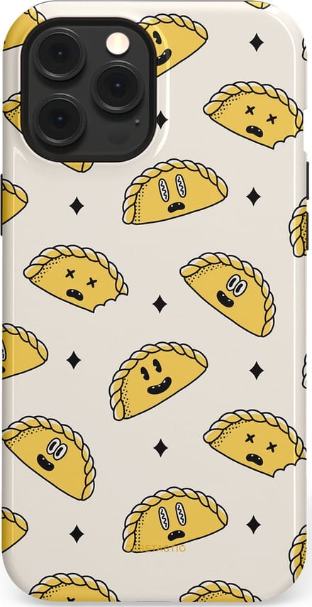 Casetastic hoesje geschikt voor Apple iPhone 12 Pro Max - MagSafe - Dubbellaagse bescherming - Pastei gerei - Fashion Case - Wit Goud Beige Lichtgrijs