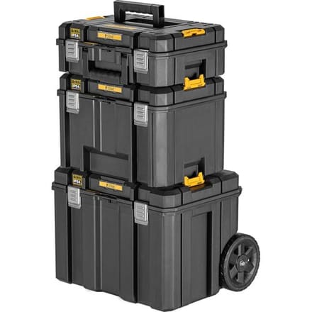 DeWalt TSTAK Serie - Gereedschapskistenset - Mobiel - IP54 - Ergonomisch