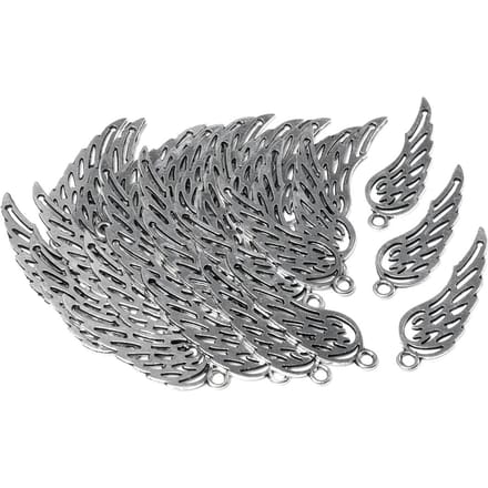 VBS Sieraden hanger "Enkele vleugel", 30 stuks