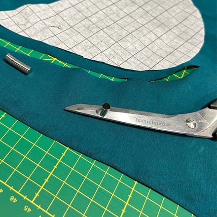 Naadtoeslag magneetjes 10 st - 5 x 5 MM