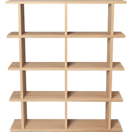 Ferm Living Kona boekenplank - natural - 2 x 4