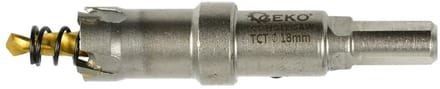 GEKO Carbide gatenzaag - 18 mm - titanium boor - hoge precisie