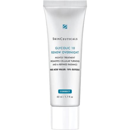 SkinCeuticals Glycolic 10 Peeling | Stralende nachtscrub 50 Huidcrème