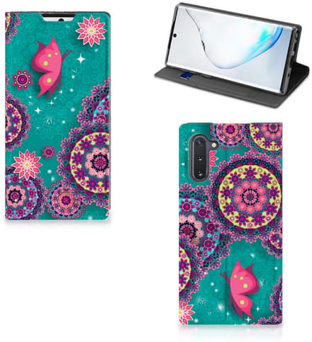 Samsung Galaxy Note 10 Bookcase Cirkels en Vlinders