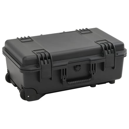 vidaXL - Flightcase - draagbaar - 55x35x22,5 - cm - PP - zwart