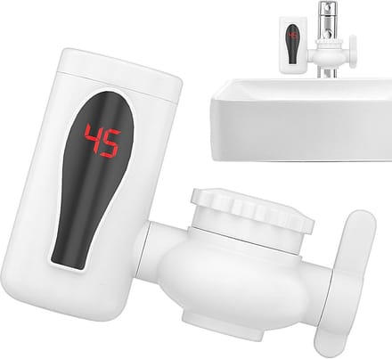 Directe Warmwaterkraan met Digitale Display en Dubbele Modus