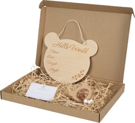 BAMBAM - Eco Friendly Giftbox Hello World - Kraamcadeau