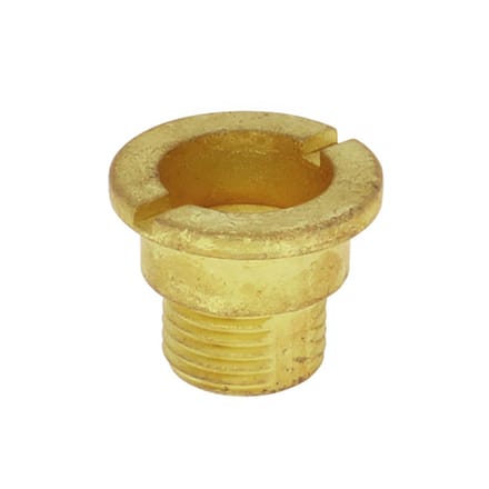 Centrale schroef M8 x 0,75 geel, medium, hals 9 mm, totale lengte 10,8