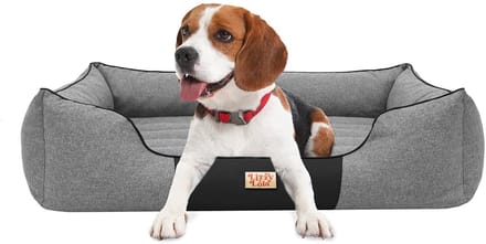 Lizzy & Lola – Hondenbed - Hondenmand - Buddyy XL – Grey - 85 x 65 cm