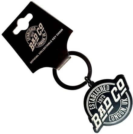 Bad Company - Est. 1973 Circle Logo Sleutelhanger - Zwart