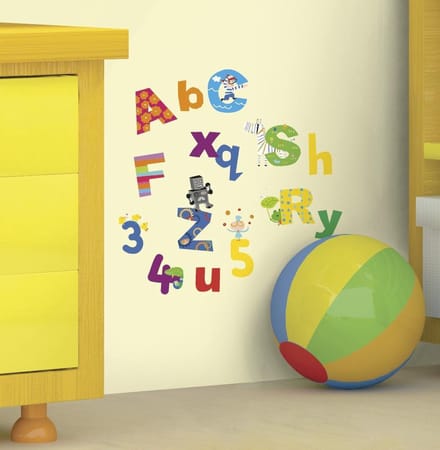 RoomMates Muursticker Alphabet - Multi