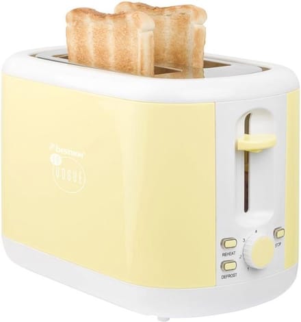 Bestron ATS300EVV - Broodrooster - Geel