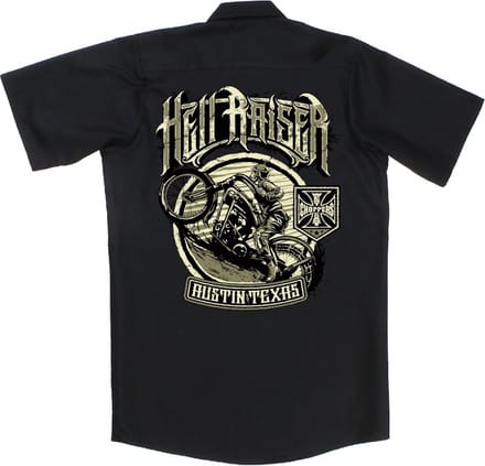WCC- West Coast Choppers -overhemd Hell Raisers Werkhemd Blacklack