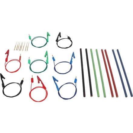 Câbles de connexion de sondes de cadre BDM Clips Tiges Bonne conductivité électrique Outils de test de diagnostic automobile blue