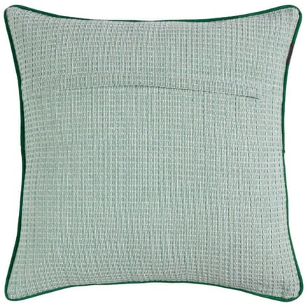 Hyacinth Kussen wafel groen 45x45cm